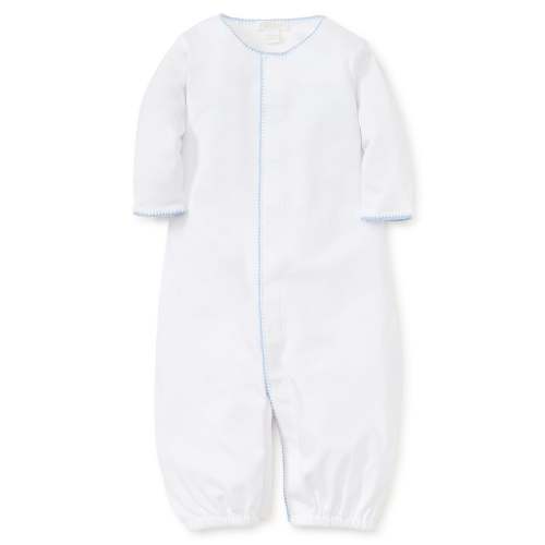 White/Blue New Premier Basics Converter Gown