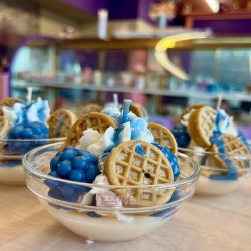 Mini Blueberry Waffles Candle