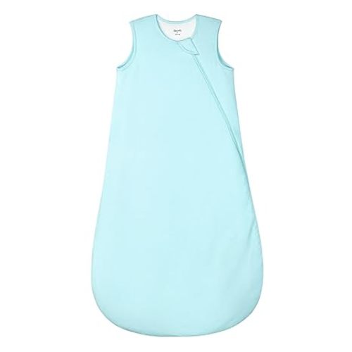 Rayon Made from Bamboo Sleep Sack 6-12 Months Ultra Soft Toddler Sleep Sack 1.0 Tog Baby Wearable Blanket Unisex Sleeping Bag for Babies Infant with 2-Way Zipper