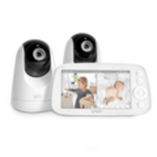 VAVA Split Screen Baby Monitor: Watch Two Rooms at Once