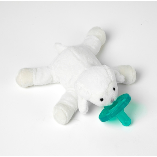WubbaNub Lamb Infant Pacifier Holder