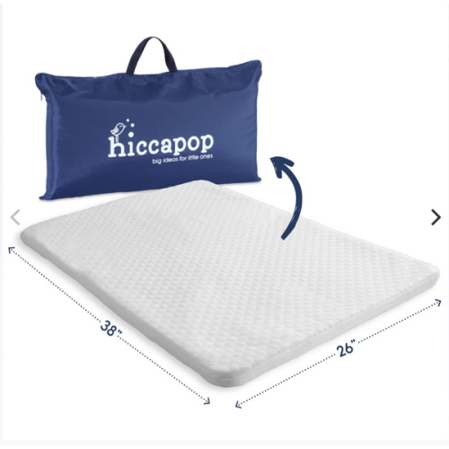 Pack 'n Play Playpen Pad for (38"x26") Portable Playpen with Carry Bag - hiccapop