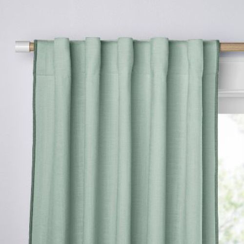 84" Blackout Window Curtain Panel - Green - Cloud Island™