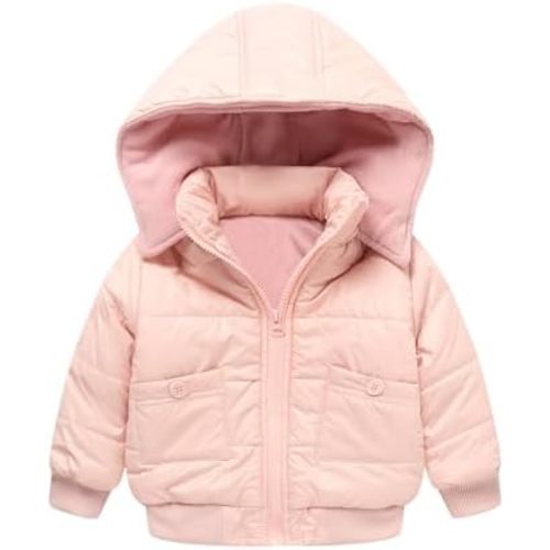 Mud Kingdom Little Boys Hooded Coat Warm Winter Outerwear Full Zipper