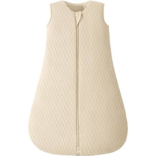 Yoofoss Baby Sleep Sack 12-18 Months TOG 2.5 Winter Baby Wearable Blanket, 100% Organic Cotton Toddler Sleeping Sack 2-Way Zipper Warm Quilted Sleep Sack