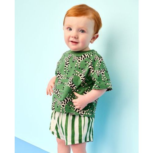 Hanna Andersson Relaxed Fit T-Shirt & Shorts Set