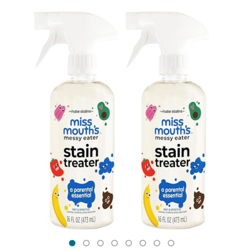 Miss Mouth's Messy Eater Stain Treater
Double Trouble Bundle - 2-Pack of 16oz
Stain Remover