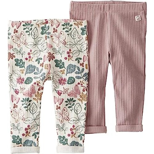little planet by carter's Baby 2-Pack GOTS Certified Organic Cotton Pants