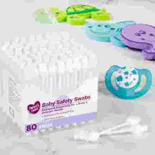 Parent's Choice Baby Safety Swabs, 80 Count