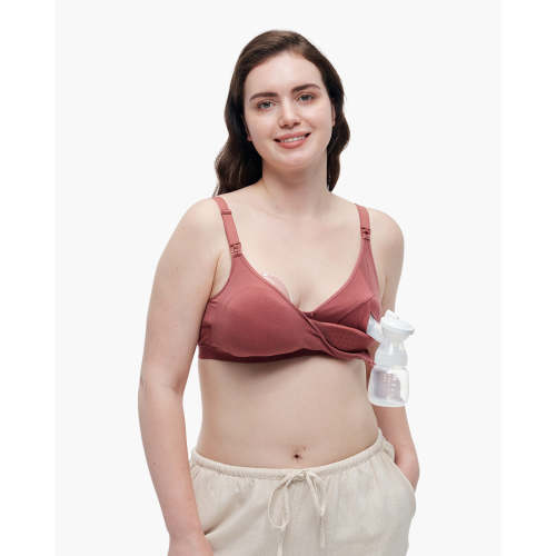 Momcozy Tencel™ Pumping Bra | Ultra-Soft & Breathable