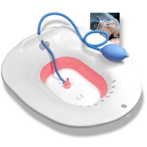 Elderly Postpartum Hemorrhoids Patient Toilet Sitz Bath Tub Hip Basin Bidet New