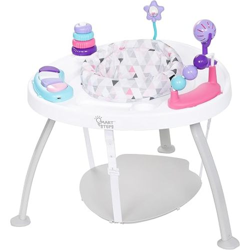 Smart Steps® Bounce N’ Play 3-in-1 Activity Center, Harmony Pink