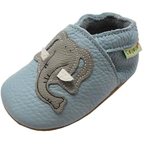 SAYOYO Baby Shoes Soft Leather Sole Infant Moccasins Toddler Prewalker Shoes