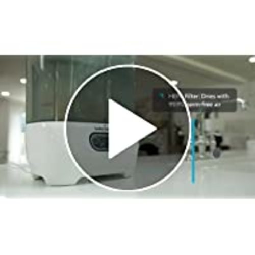 Baby Brezza Bottle Sterilizer and Dryer Advanced – Electric Steam Sterilization Machine Universal Sterilizing for All Bottles: Plastic + Glass Pacifiers Breast Pump Parts - HEPA Filtration