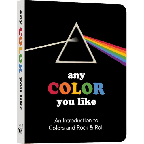 Any Color You Like Board Book: An Introduction to Colors and Rock & Roll (Music Legends and Learning for Kids)