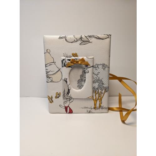 Winnie the Pooh Photo Album in White - Perfect Gift! Holds 100 4x6 Photos - Handmade
