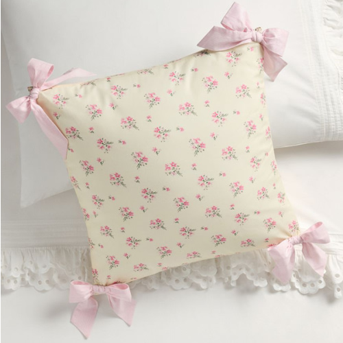 LoveShackFancy Bow Pillow | Pottery Barn Kids