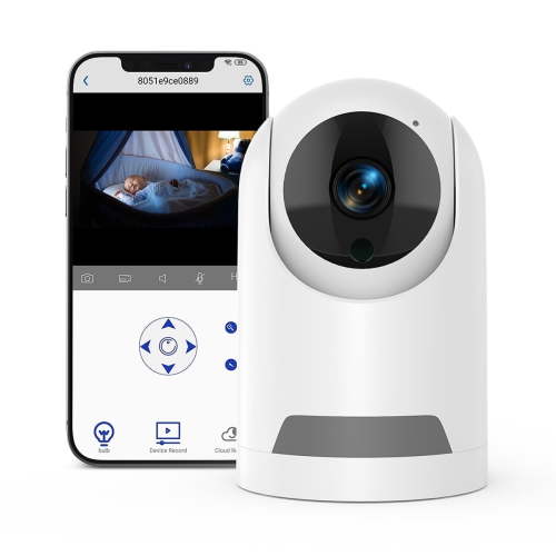 Baby Monitor, 360° Wireless 5G Nanny Cam with Safety Alerts, 4MP HD WiFi Camera for Human & Pet Detection, Home Security Camera with Two-Way Audio, Motion Tracking, IR Night Vision