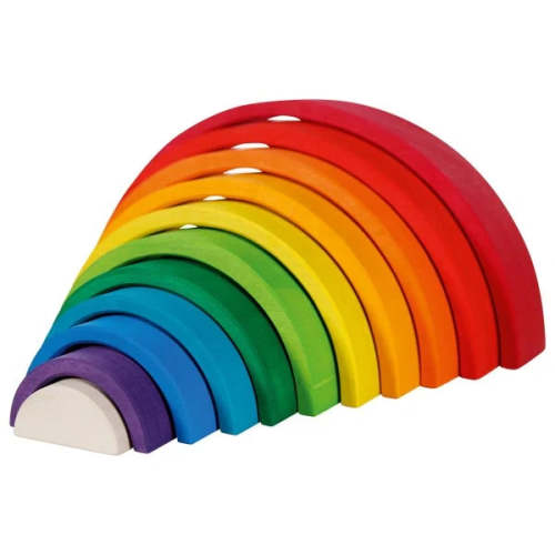 Building Arch Maple Blocks - Rainbow