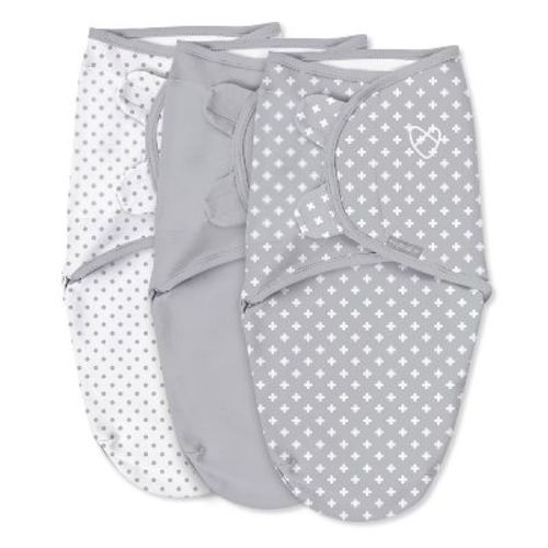 Swaddleme By Ingenuity Original Swaddle Wrap 0-3 Months Small-medium 3pk - Criss Cross