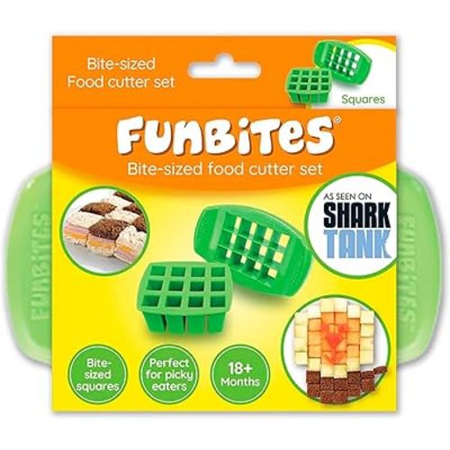Sandwich Cutter for Kids Lunch, Crustless Bento 2-Pc Set, 1 Pack