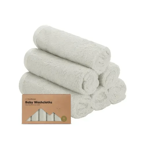 6-Pack Baby Bamboo Wash Cloths