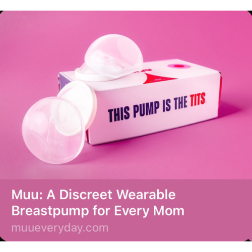 Muu: A Discreet Wearable Breastpump for Every Mom