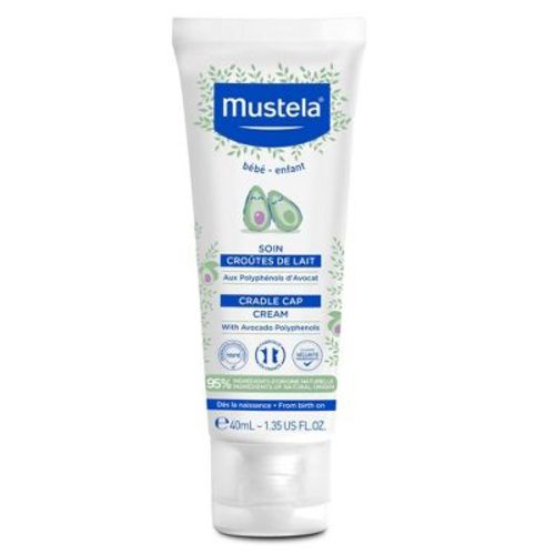 Mustela Fragrance Free Baby Cradle Cap Cream - 1.35 Fl Oz