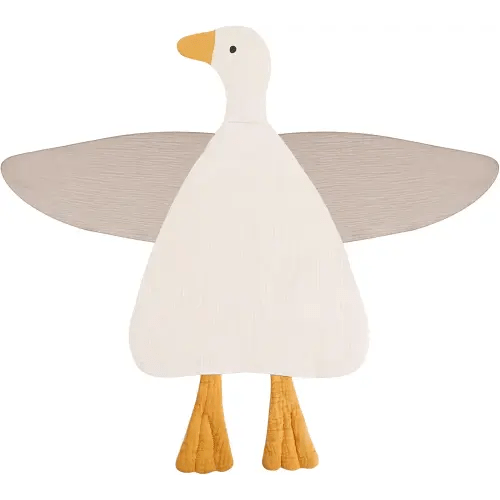 Baby Toys Lovey Blanket Soft Duck Blankets for Newborn Essentials 0-6 Months, Sensory Stuffed Animal Security Blanket for Boys and Girls (Cream & Beige, Duck)