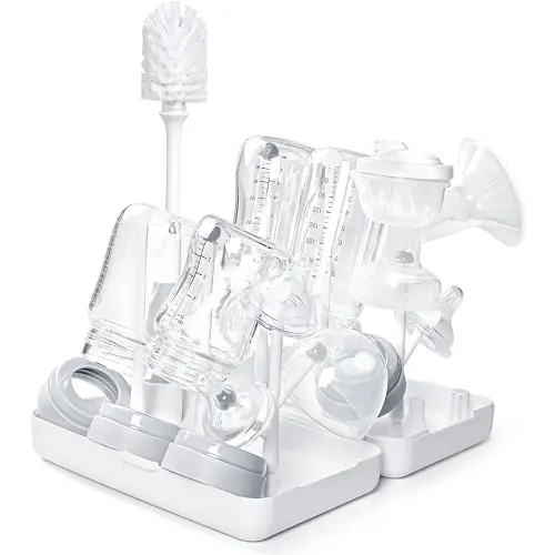 Termichy Travel Baby Bottle Drying Rack, Compact Size with Large Capacity for Working Mom, Visit Families, Friends or Camping with Baby Gary