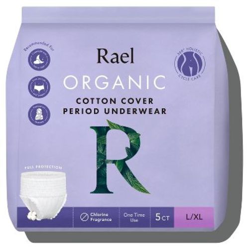 Rael | Organic Disposable Period Underwear | L/XL, 5ct