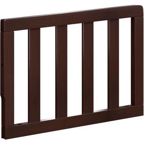 Storkcraft & Graco Toddler Safety Guardrail with Slats (Espresso) – GREENGUARD Gold Certified, Converts Compatible Storkcraft & Graco Crib to Toddler Bed, Each Guardrail Sold Individually