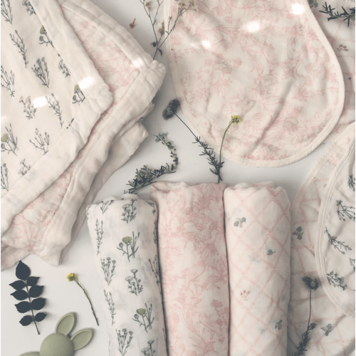Silky Soft Dream Blanket French Floral