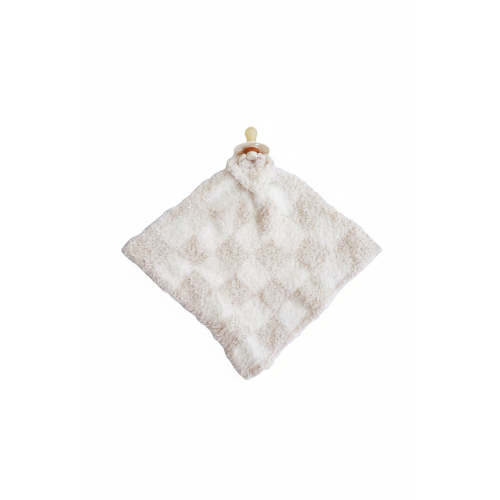 CuddleLane™ Luxe Lovey | Toffee Check