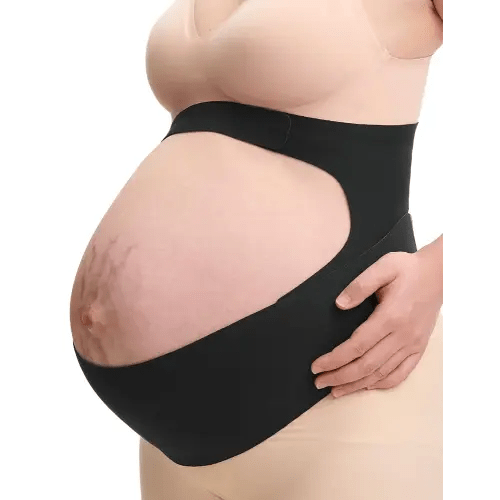 Momcozy Pregnancy Belly Band, CozySupport Ergonest Maternity Belly Band, Invisible Pregnancy Belt for Back, Abdomen, Waist