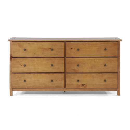 Shaker 6-Drawer Dresser – Grain Wood Furniture