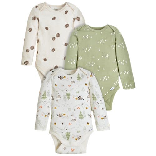 Any Zip or Magnetic Onsies 0-12 months