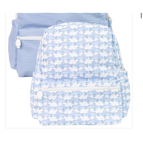 Apple of My Isla Large Laminated Backpack - Spoiled Sweet Boutique - Spoiled Sweet Boutique