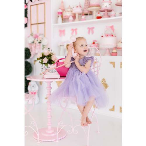 Lavender Shimmer Tutu Dress | Mila & Rose