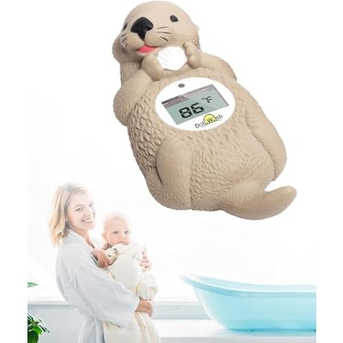 Baby Bath Thermometer for Infants Otter Baby Water Thermometer for Bathtub