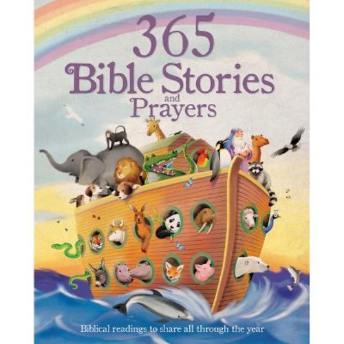 365 Bible Stories and Prayers (Little Sunbeams) - by Cottage Door Press (Hardcover)