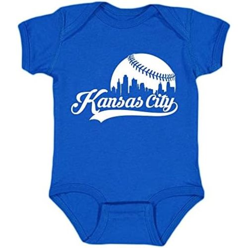 Xtreme Apparrel City Skyline Kid's Onesie for Baseball Fans