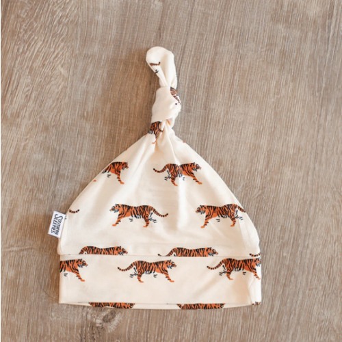 Knotted Hat | Super Soft Viscose Bamboo | Tiger Print | Free Shipping >$75 – Southern Slumber