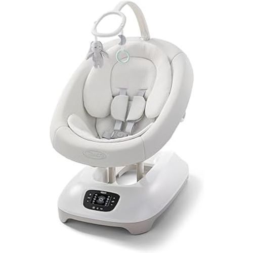 Graco SmartSense Soothing Baby Swing - Smart Newborn Swing Detects and Automatically Responds to Baby's Cries - for Newborn Babies to 6 Months