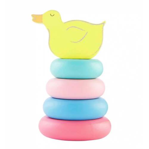 Farm Wood Stacking Toy, Duck