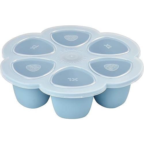 BEABA Multiportions Silicone Baby Food Storage Container, Baby Food Freezer Tray