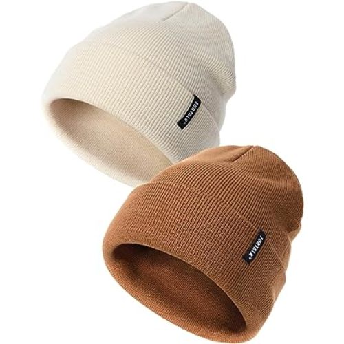 FURTALK Toddler Beanie Baby Boys Girls Beanies Kids Knit Winter Hats for 0-15 Years