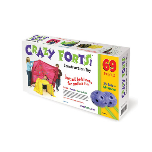 Buy Crazy Forts! 69 Piece Buildable Fort Playset | Toys"R"Us