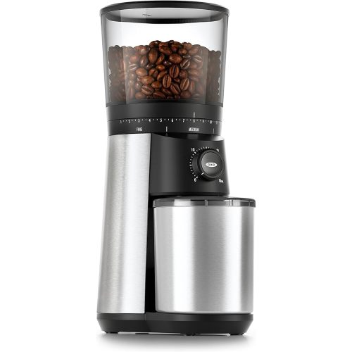 OXO Brew Conical Burr Electric Coffee Bean Grinder - 12 Oz, Silver