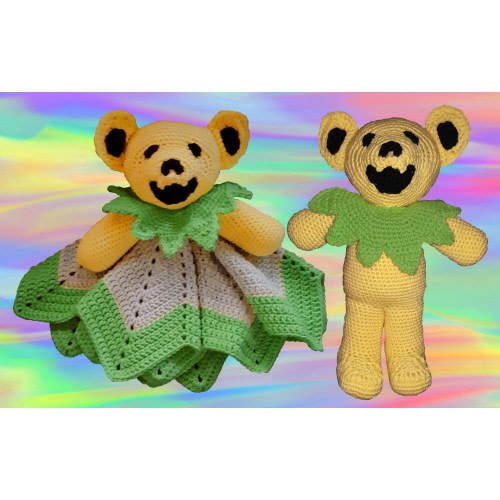 ✨Dead Bear: Lovey & Stuffed Bear Crochet Pattern set